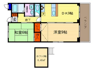 レグルス京都の物件間取画像